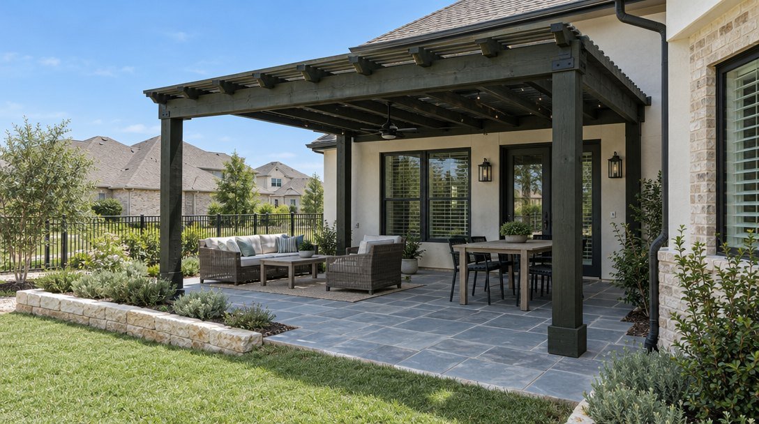 Screened patio enclosure
